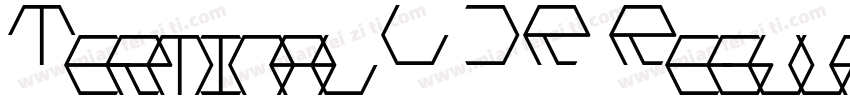 Terminal LDR Regular字体转换